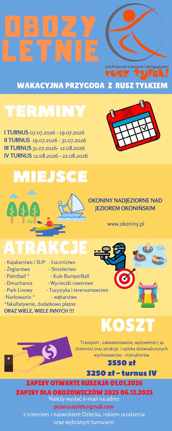 obozy letnie